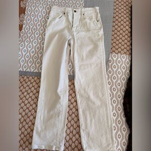 Oliver Logan Women's High-Rise Straight Leg Mulberry Jeans